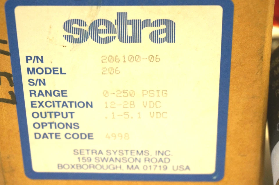 NEW SETRA 206100-06 TRANSDUSER 20610006 - Image 3 of 3