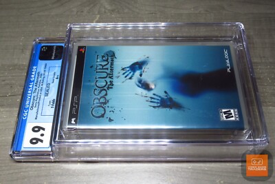 CGC 9.9 A++ - Obscure: The Aftermath Sony PSP 2009 NEW! - RARE!