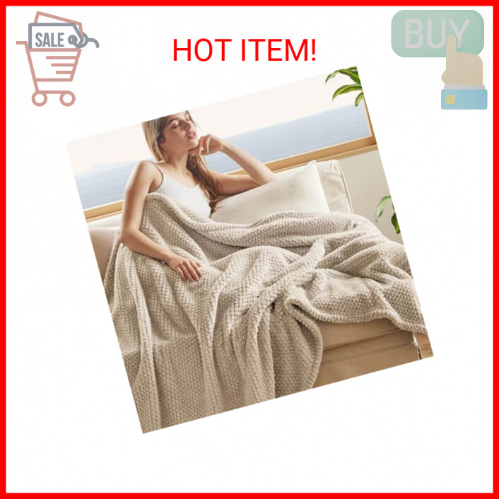 Bedsure Super Soft Cozy Fleece Throw Blanket for Women and Couches
