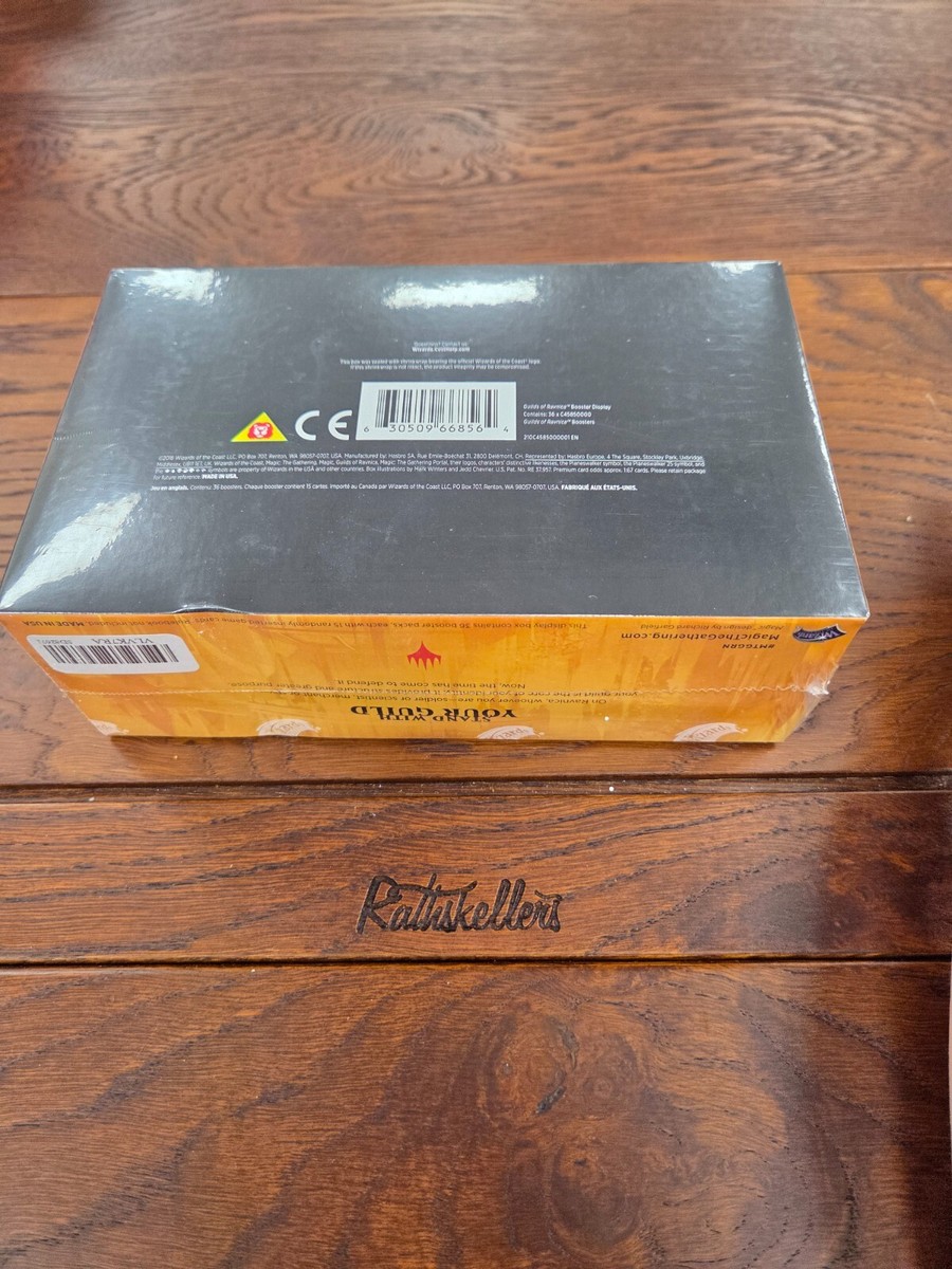 ebay guilds of ravnica booster box Amazon.com: Magic: The Gathering Guilds of Ravnica Booster Box : Toys &  Games main image 1