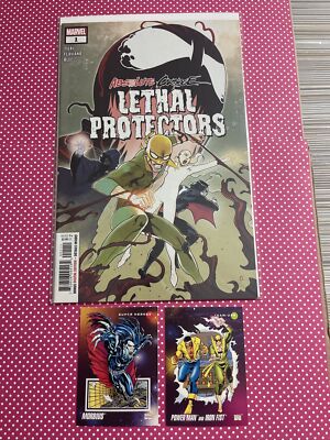 ABSOLUTE CARNAGE LETHAL PROTECTORS #1 BENGAL 2019 MORBIUS POWER MAN & IRON FIST