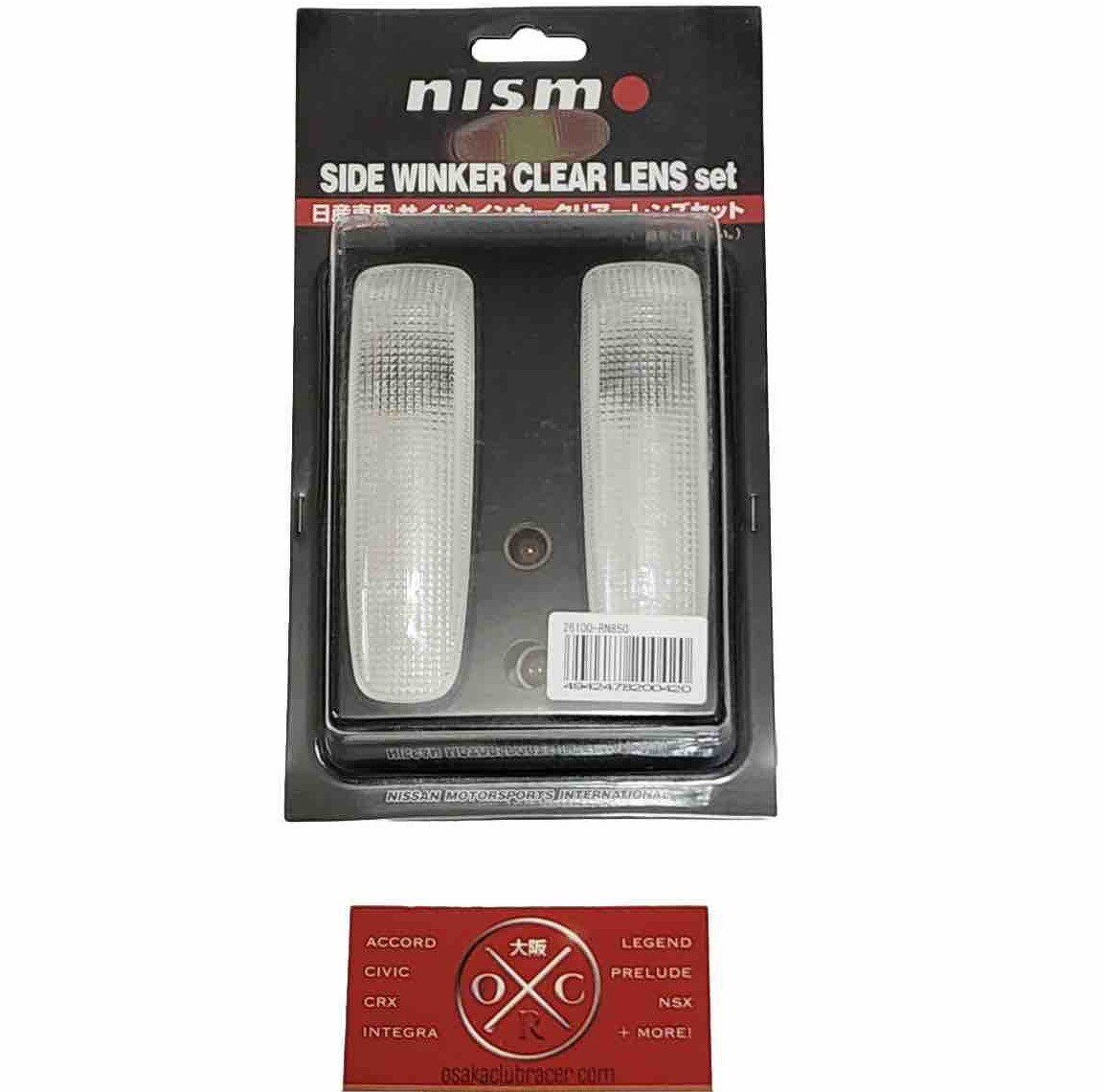 Genuine OEM Nissan NISMO Side Marker Lens Bulb Set R33 Skyline Z32 Fairlady Z OE