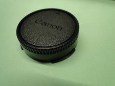 Rare Vintage Canon 50mm Plastic Push / Twist Front Lens Cap 48mm Front
