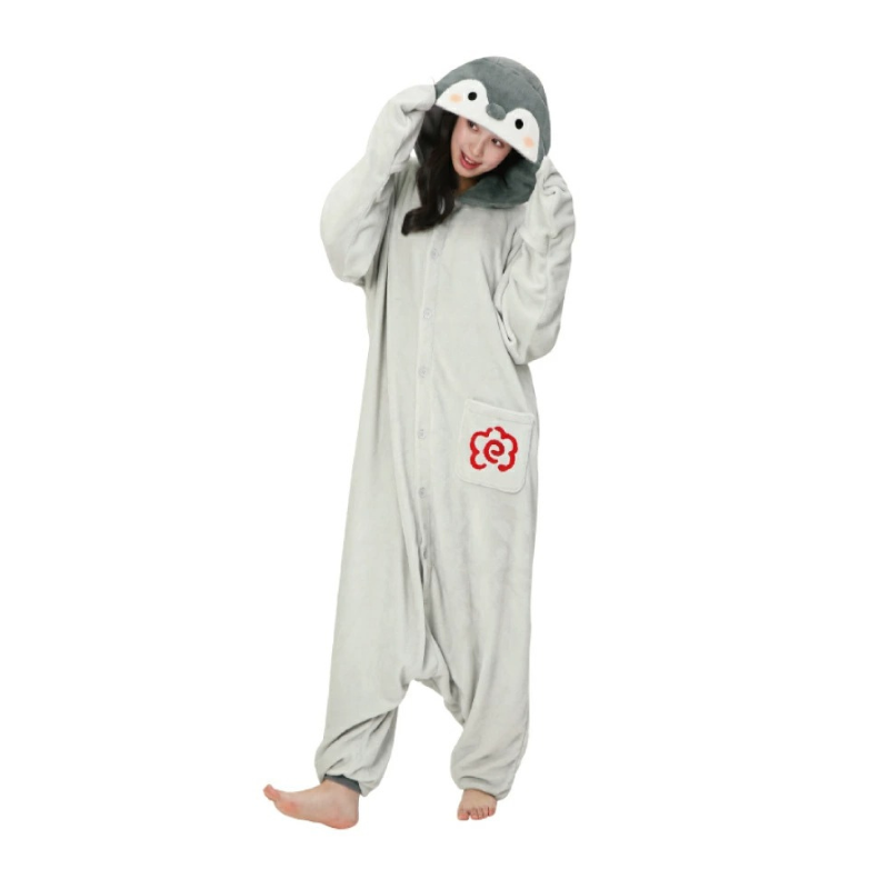 SAZAC Koupen-chan Costume Fleece Kigurumi Cosplay One size Gray