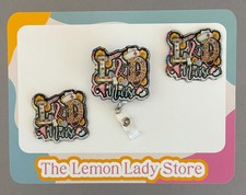 NICU Nurse Badge Reel  Neonatal Nurse Badge Holder  Cute Baby Badge Clip for