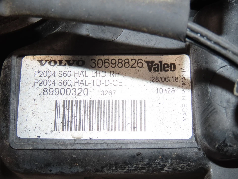phare droit volvo S60 I (384) 30698826 208359 - Photo 2/3