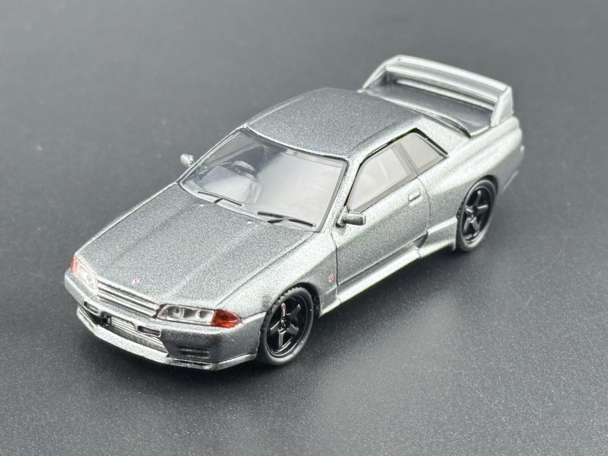 Mini GT Nissan GT-R R32 (NISMO BNR32 CRS Version) Dark Metal Gray