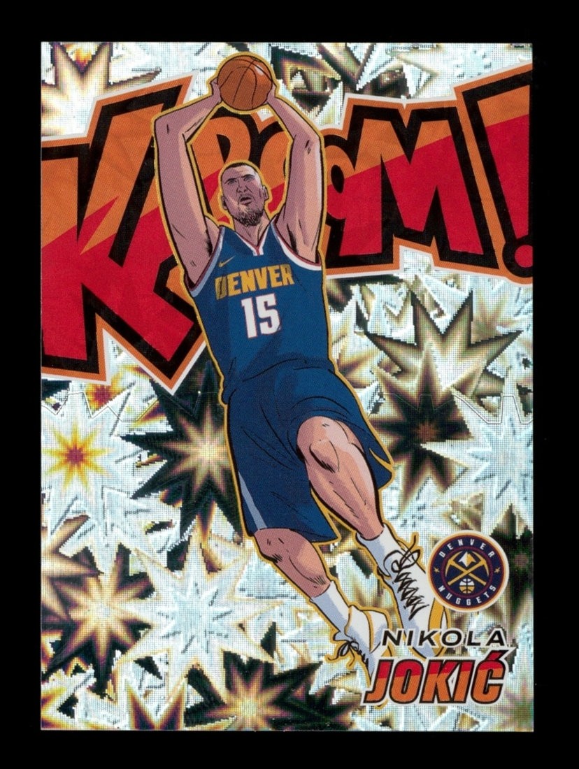 2024-25 Panini Revolution: #  8 Nikola Jokic KABOOM! Ref NM-MT OR BETTER
