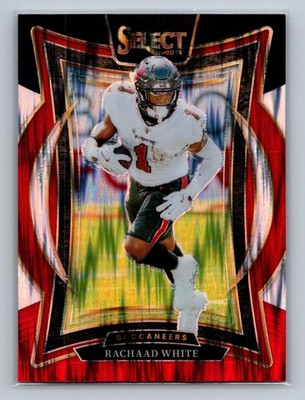 2024 Panini Select #88 Rachaad White Black & Red Prizm Shock