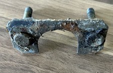 PORSCHE 924 944 REAR HATCH LOCK REINFORCEMENT PLATE 95151244700 USED