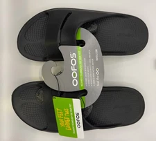 NEW- BEST SELLER!!! Oofos Women's OOahh Slide Sandal Black Full US Size FREESHIP