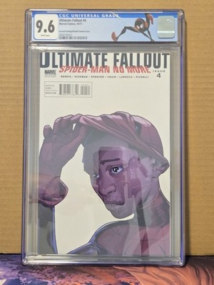 Ultimate Fallout #4 CGC 9.6 - 2nd Print Variant - 1st Appearance Miles Morales 