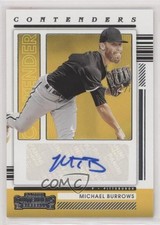 2021 Panini Contenders Contenders Auto Michael Burrows #CA-MB Auto 04cw