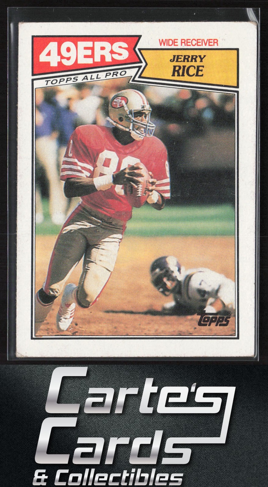 Jerry Rice 1987 Topps #115 San Francisco 49ers All-Pro | 2nd Year | Hall of Fame