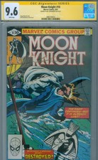 MOON KNIGHT # 10 CGC 9.6 (1981) "SIGNED by BILL SIENKIEWICZ" !!!
