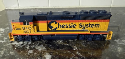 #ad #ad Broadway Limited GP30 Camp;O #3012 w Paragon4 Sound Item #7567 Chessie READ $125.95