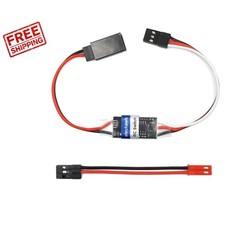 4A Remote Controlled AUX Switch Relay for RC Cars, Drones & Boats - Easy Install