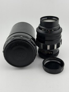 Jupiter-11 135mm f/4 Vintage Soviet Camera Lens USSR with Case & Caps