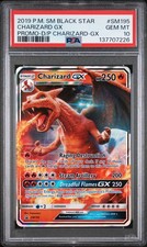 2019 POKEMON SM BLACK STAR PROMO TCG Cards CHARIZARD GX #SM195 PSA GEM MT 10