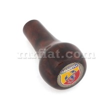 Fiat 124 Spider Abarth Gearshift Knob Wood New Fiat 124 Spider Abarth Gearshift Knob Wood New