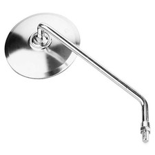 BikeMaster Mirror Round Stainless - Left RD10L