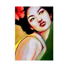 ORIGINAL Öl Bild Gemälde Frau Abstrakt Malerei Kunst Modern  HANDGEMALT