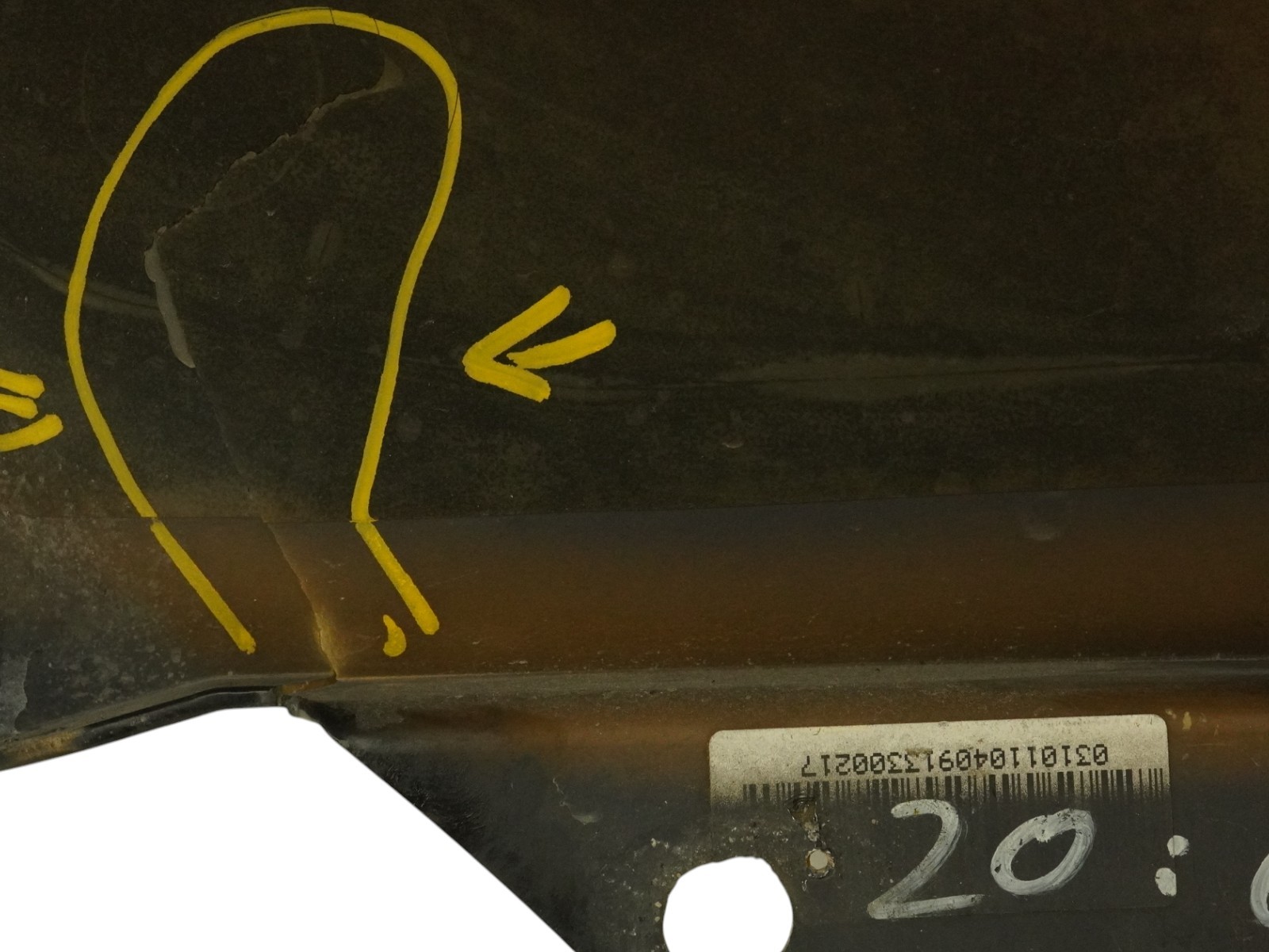 03-11 Bentley Continental Gt Gtc Fender Panel Cover Exterior Front Lh Left OEM