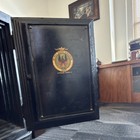 Victor Safe & Lock Co. Antique Safe Combination Lock Award Markings Compartments — photo 8