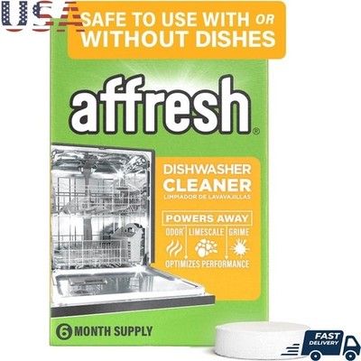 Powerful Dishwasher Cleaner Removes Lime & Mineral Buildup Safe All Tubs New