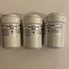 3 Pack Amazon Basics Premium Replacement for GE MWF-P Refrigerator Water Filter