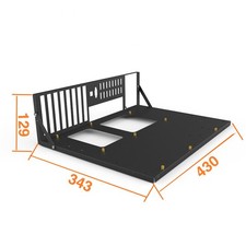Open Air Frame Mining Rig Bracket For Chassis Computer Case Motherboard EATX USA