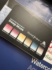Altenew x The Mint Gardener “Deep Muse” Watercolor Compact – 6 Colour Set