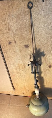 Vintage Coleman Gas Lamp Model 159X Dated 9-67 For Parts