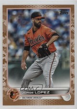 2022 Topps Series 2 Memorial Day Camo 6/25 Jorge Lopez #552 1ok6