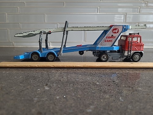 CORGI MAJOR TOYS #1138 original Mk4 FORD CARRIMORE CAR TRANSPORTER - Picture 6 of 19