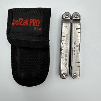 Crescent TOOLZALL Pro USA Multi Tool w/Sheath