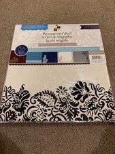 DCWV "The Screen Print Stack" 12x12 Paper Pad 38 Sheets Neutrals New