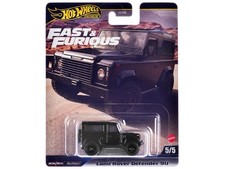 Land Rover Defender 90 Black Movie Series F9 Fast & Furious by Hot Wheels