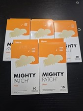 Hero Mighty Patch 5 Packs Of 10 Hydrocolloid Patches . 50 Patches Total