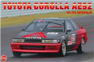 Platz NuNu 1/24 Toyota Corolla AE92 '91 JTC Autopolis PN24025