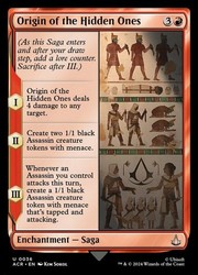 Origin of the Hidden Ones #36 Universes Beyond: Assassin's Creed