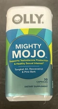 Olly Mighty Mojo Resveratrol Pine Bark 30 caps * SEALED Exp 11/25