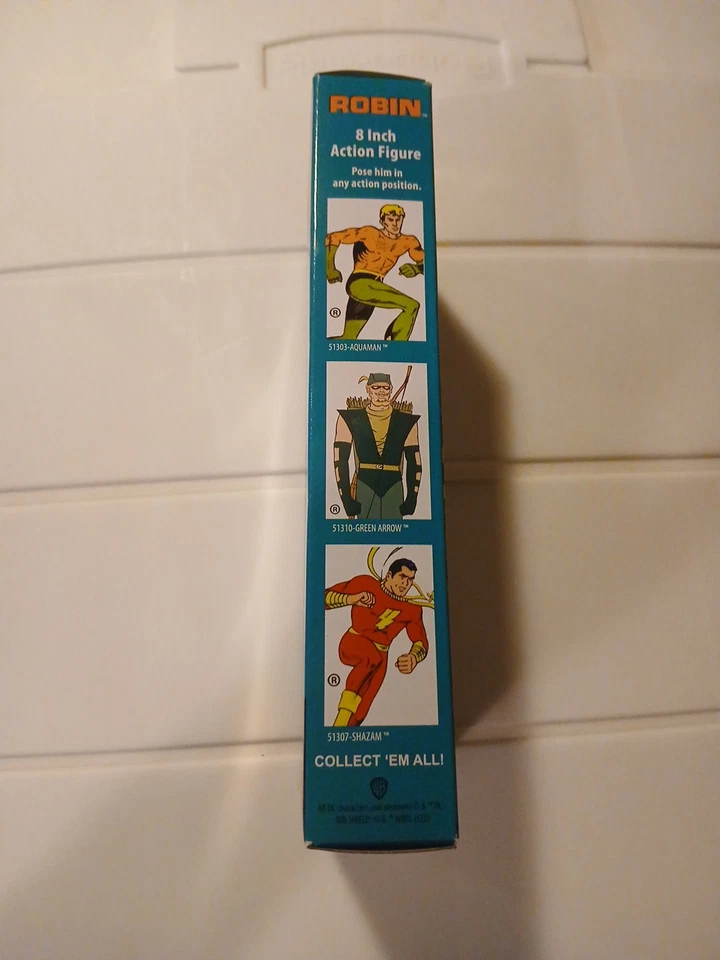 Mego ROBIN 8" 50th ANNIVERSARY WORLD'S GREATEST SUPER-HEROES DC 2023! - Image 2 of 4