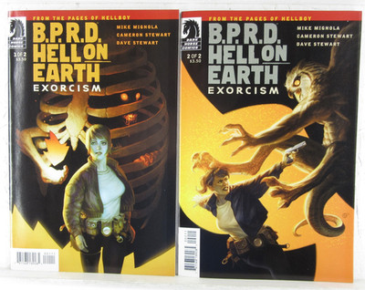 BPRD: HELL ON EARTH: EXORCISM #1-2 * Dark Horse Comics Lot * 2012
