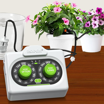 Easy-Setup Automatic Plant Waterer Indoor for Pot Plant Adjustable Water Output,