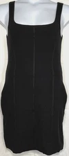 House Of Harlow 1960 Sleeveless Dress Bodycon Black Size Large NWT