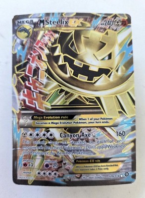 Pulled then Sealed - Pokemon Steam Siege M Steelix EX (Full Art) 109/114 Damaged