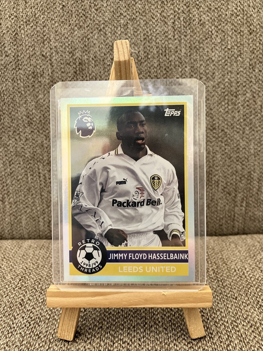 TOPPS PREMIER LEAGUE 2026 JIMMY FLOYD HASSELBAINK RETRO THREADS