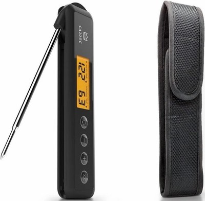 Cappec Instant Meat Thermometer With Target Setting Alert and Backlight