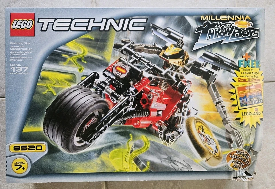 LEGO TECHNIC: Millennium Slizer (8520) NEW SEALED *RETIRED* - Image 2 of 3